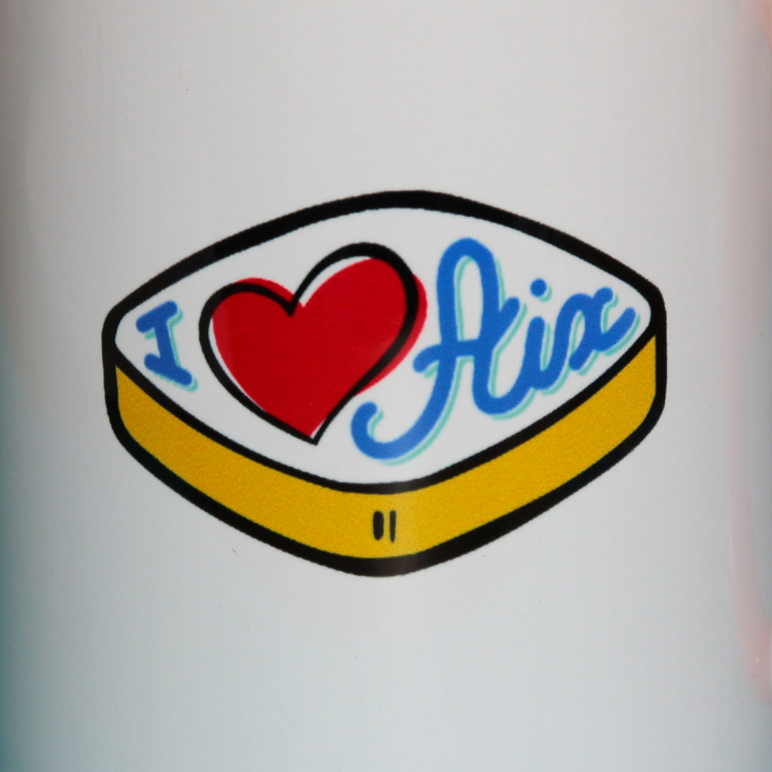 Mug céramique I love Aix