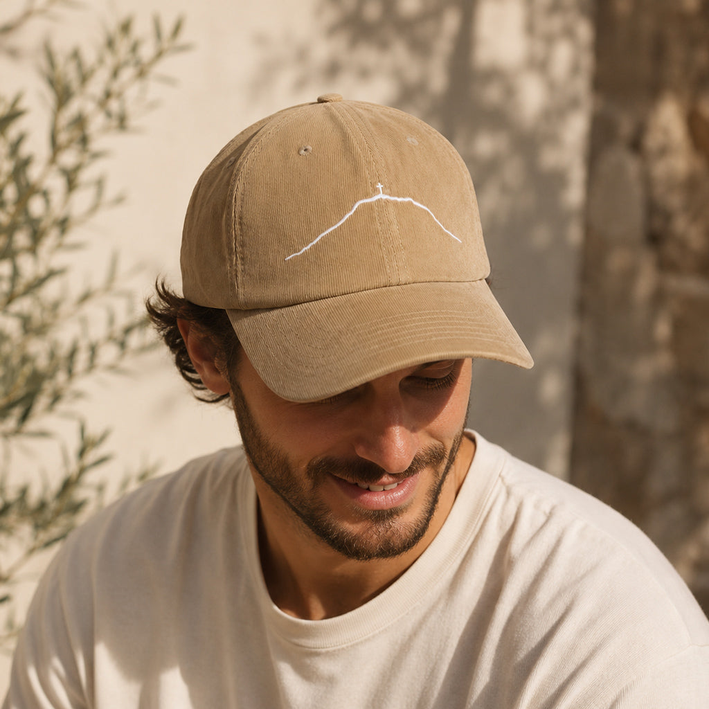 Casquette en velours