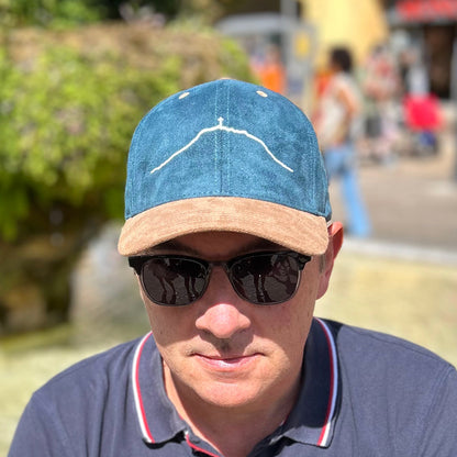 Casquette en suédine