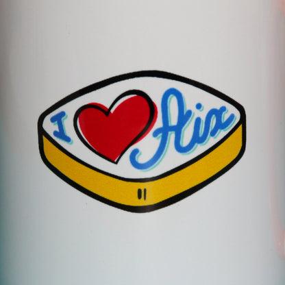 Mug céramique I love Aix